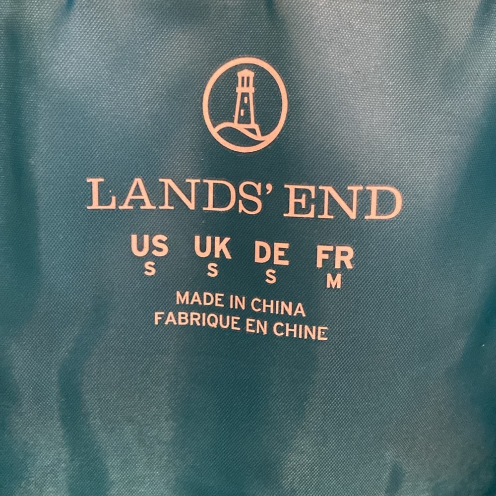 Women’s Turquoise lightweight puffer vest, Lands End, size S - Picture 2 of 16